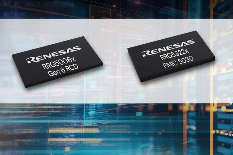 Renesas Pushes DDR5 Boundaries with Gen6 RCD Delivering 9600 MTs for AI and HPC Servers